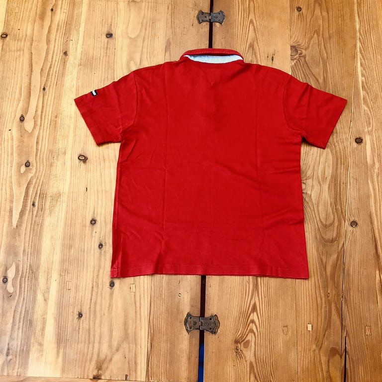 POLO UOMO TOMMY HILFIGER ROSSA TG XL